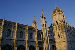 Lisbon Travel Destinations Prints: The Jeronimo Monastery in Lisbon