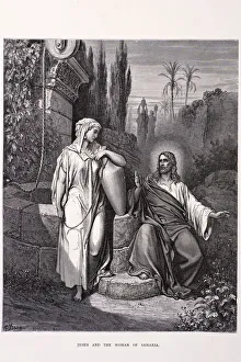 Jesus and the woman of Samaria Jesus and the woman of Samaria