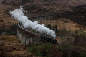 Glenfinnan Viaduct Print - Jacobite Steam Train, Scotland