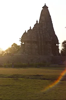 Kandariya Mahadeva Temple against the sunlight Kandariya Mahadeva Temple against the sunlight