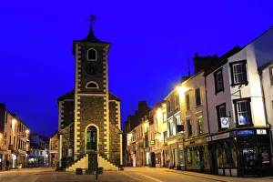 Travel imagery/travel photographer collections dave porters uk european world landscapes/keswick town night Travel imagery/travel photographer collections dave porters uk european world landscapes/keswick town night