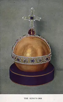 British Royalty History Prints: The Kings Orb