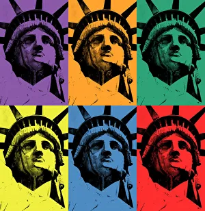 Lady Liberty (triads of primary and secondary colors) Lady Liberty (triads of primary and secondary colors)