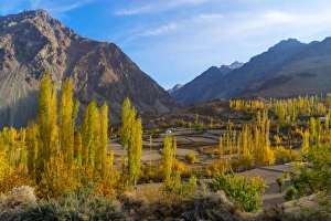 The landscape of Karakoram Highway, Pakistan The landscape of Karakoram Highway, Pakistan