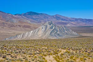 Landscape with Striped Butte, Butte Valley Road, Death Valley National Park, California Landscape with Striped Butte, Butte Valley Road, Death Valley National Park, California