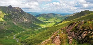 The Langdale Valley, English Lake District The Langdale Valley, English Lake District