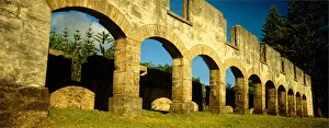 Late afternoon light near sunset, castes its golden glow onto the Coral Sandstone Arched Late afternoon light near sunset, castes its golden glow onto the Coral Sandstone Arched