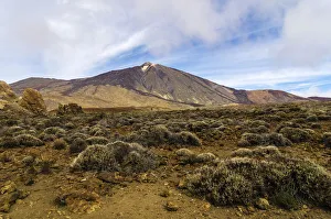 Lava landscape in Teide National Park, UNESCO World Natural Heritage Site, Tenerife Lava landscape in Teide National Park, UNESCO World Natural Heritage Site, Tenerife