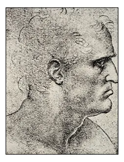 Leonardo's sketches and drawings: The last supper, St Matthew Leonardo's sketches and drawings: The last supper, St Matthew