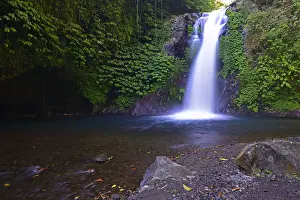 Little Gitgit Waterfall Print, Central Bali, Indonesia