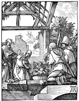 From the Little Passion, by Albrecht DAOErer, Virgin Mary and Jesus From the Little Passion, by Albrecht DAOErer, Virgin Mary and Jesus