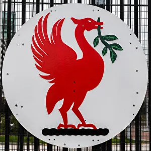 Liver bird from the funnel of HMS Liverpool Liver bird from the funnel of HMS Liverpool
