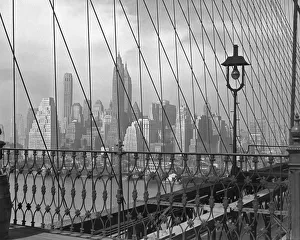 Lower Manhattan from Brooklyn Bridge, BYC Lower Manhattan from Brooklyn Bridge, BYC