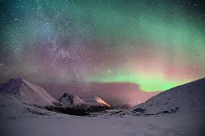 Northern Lights In Norway Prints: magic nightlight