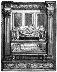 Leonardo Da Vinci Prints: Antique Tomb of Leonardo Bruni Print