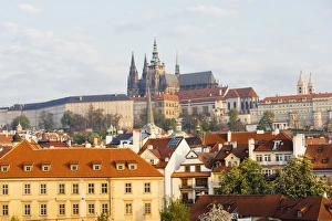 Mala Strana and Prague castle, Prague, Czech Republic Mala Strana and Prague castle, Prague, Czech Republic