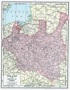 Antique European Cartography Prints: Map Of Poland