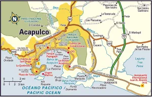 Acapulco Mexico Reference Print 2009