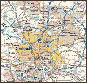 Fine Art Storehouse Collection Prints: Cincinnati, Ohio area