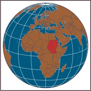 Democratic Republic Of The Congo Map Prints: Democratic Republic of the Congo locator map