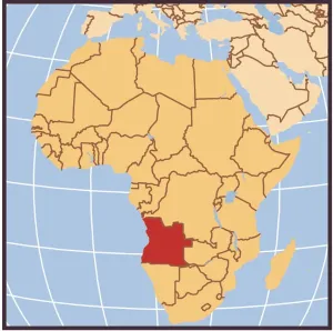 Democratic Republic Of Congo Map Prints: Democratic Republic of the Congo locator map
