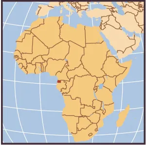 Equatorial Guinea Locator Map Print 2012 Edition Reference Maps