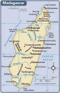 Madagascar 2011 Reference Map Print - Fine Art Storehouse