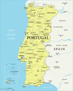 Portugal Reference Maps Print - 977815000