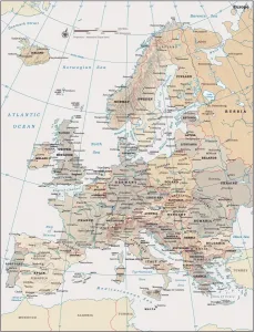 Reference Map Prints: Fine Art Storehouse Print of Reference Maps, 102890812