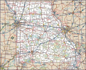 Fine Art Storehouse Print of Reference Maps