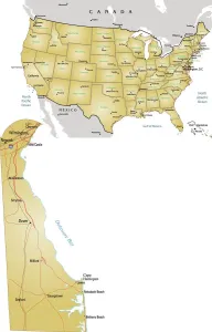 Vintage Map Art Prints: Reference Maps, 134435482