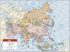 Vintage Style Maps Online Prints: Reference Maps
