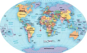 Cartography Art Prints: Reference Maps