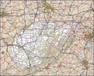 Antique Map Reproductions Prints: Reference Maps