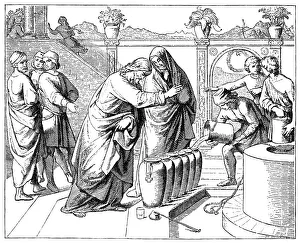 The Marriage at Cana of Galilee (Victorian engraving) The Marriage at Cana of Galilee (Victorian engraving)