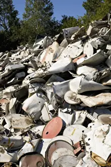 Recyclable Materials Prints: Material for recycling