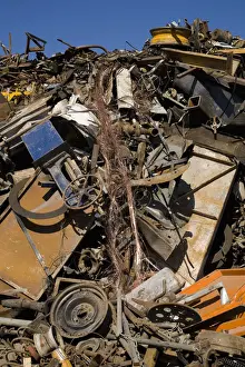 Recyclable Materials Prints: Material for recycling