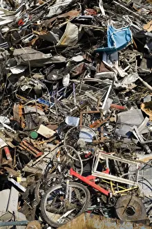 Recyclable Materials Prints: Material for recycling