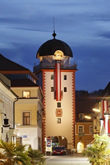 Mautturm tower, also known as Schwammerlturm tower, Leoben, Upper Styria, Styria, Austria Mautturm tower, also known as Schwammerlturm tower, Leoben, Upper Styria, Styria, Austria