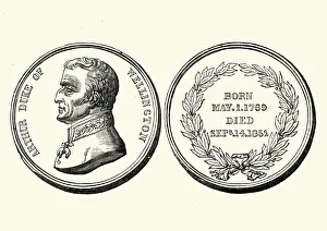 Medal celebrating the life of The Duke of Wellington Medal celebrating the life of The Duke of Wellington