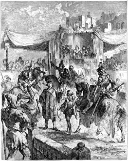 Art/gustave dore 1832 1883/medieval knights parade tournament Art/gustave dore 1832 1883/medieval knights parade tournament