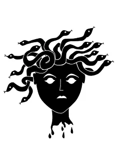 <b class=qtipBold><figcaption>Medusa</figcaption></b><br>greek, Dorling Kindersley Prints, 1098384676<br><em>© Dorling Kindersley</em> Medusa