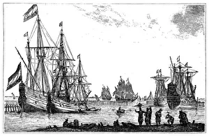Merchant ships from the time of Louis XIV Merchant ships from the time of Louis XIV