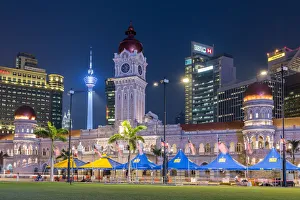 Merdeka square in the evening, Kuala Lumpur, Malaysia Merdeka square in the evening, Kuala Lumpur, Malaysia