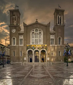 Metropolitan Cathedral in Athens, Attica, Greece Metropolitan Cathedral in Athens, Attica, Greece