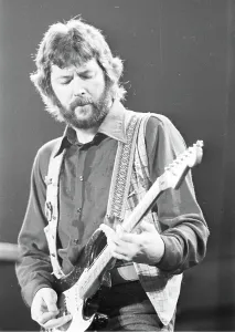 Classic Rock Musician Images Prints: Clapton Performs