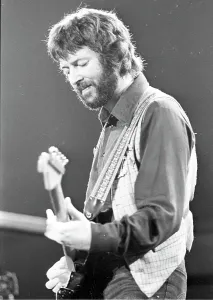 Electric Guitar Legends Prints: Clapton Performs