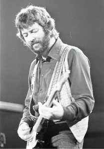 Classic Rock Musician Prints: Clapton Performs