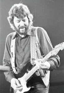 Classic Rock Musician Prints: Clapton Performs