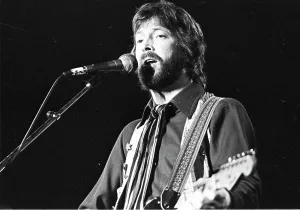 Guitar Legends Of The 70s Prints: Clapton Performs
